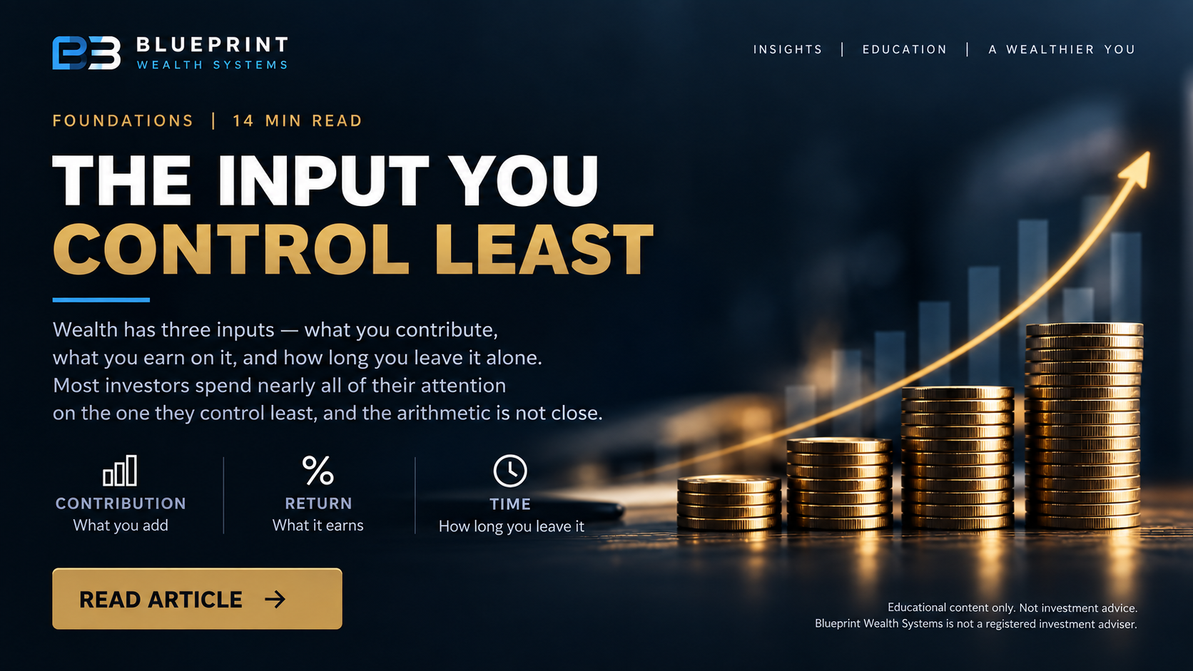 The Input You Control Least